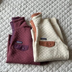 Patagonia Quilted Snap Pullovers-Womens